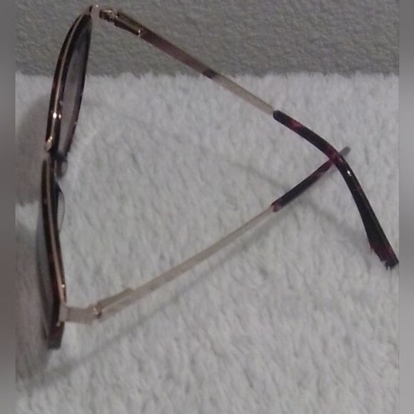 Elegant Kay Unger K629 Sunglasses - Pink & Tortoise - Picture 6 of 6